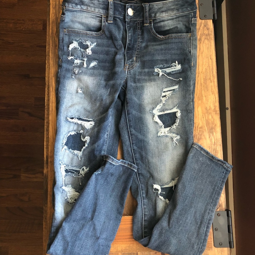 Distressed Jeans